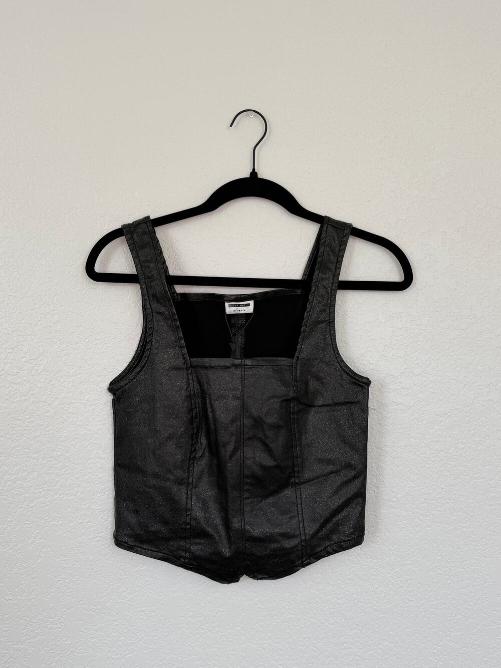 Noisy May Denim Glitter Tank Top – NWT – Size Medium - Picture 1 of 4